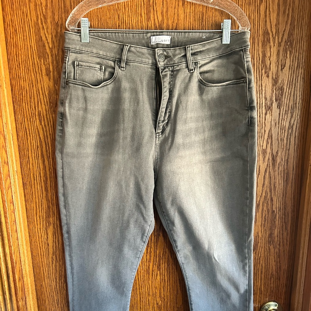 Loft Grey skinny jeans